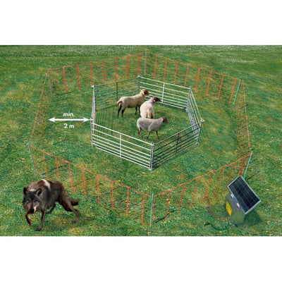 Fences as night pens for transhumance Complete set Sanilu Sanilu