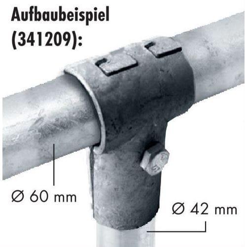 T-clamp, toothed Patura Sanilu