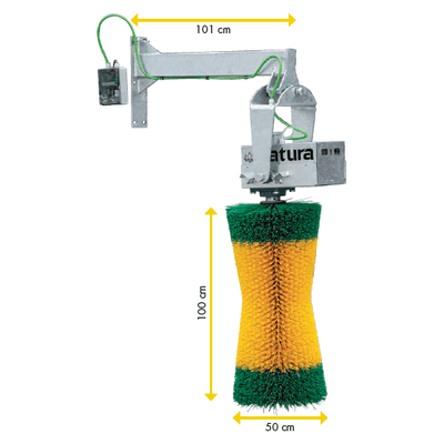 Electric oscillating brush Maxi Patura Sanilu Sanilu