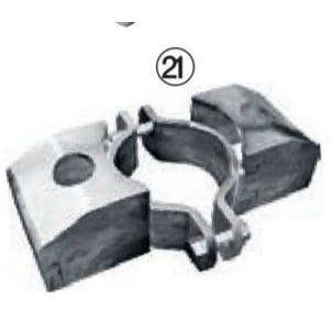 Clamp 102, 2 bolt holders TS parallel Patura Sanilu