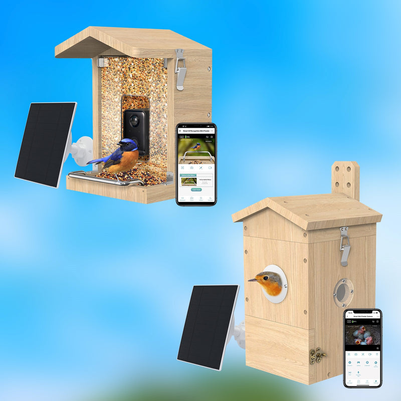 Nesting box with camera & feeding house with camera - complete set Sanilu Sanilu