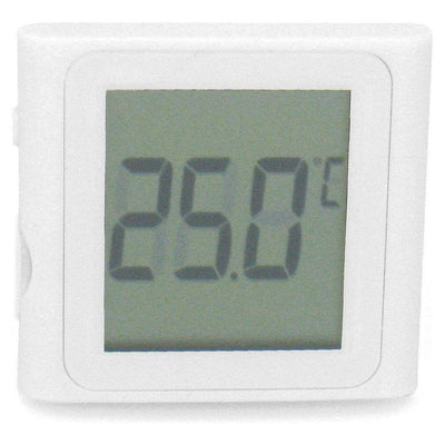 Digital thermometer, white, 5x1x4.6cm