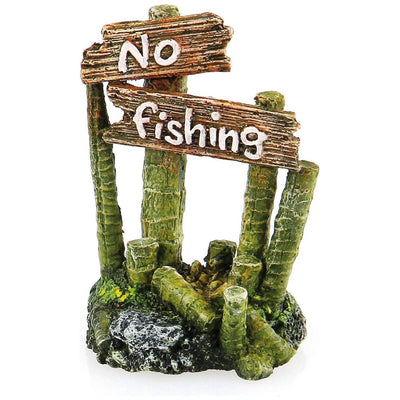 No fishing strains