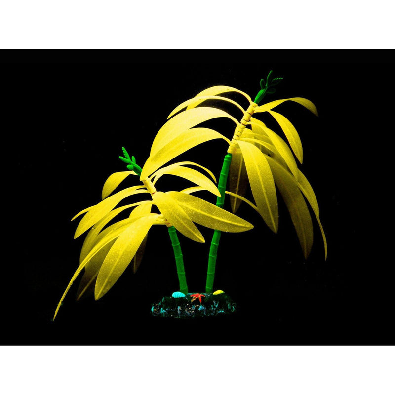 Plastic plants FLUO Tree, yellow