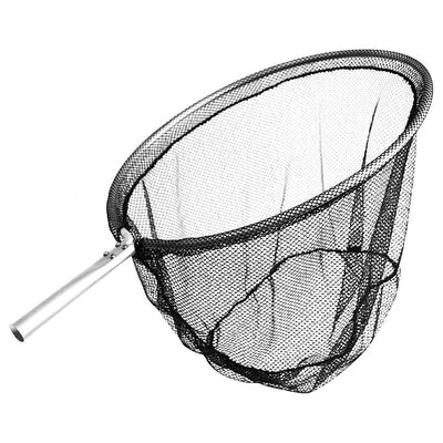 Pond landing net round black D=40cm