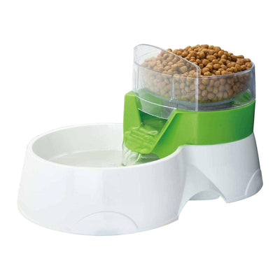 2in1 drinking fountain food dispenser Montego