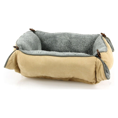 Universalbett Bobby, beige/grau