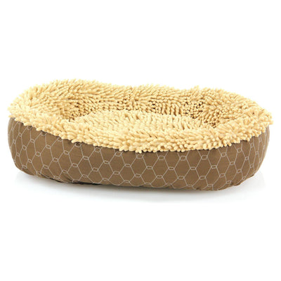 Dog bed Cat bed chenille donut