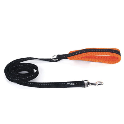 Leash Fluo BlackOrange 130cm