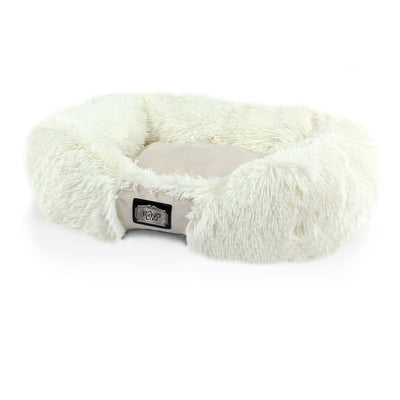 Lakso S cat and dog bed, white