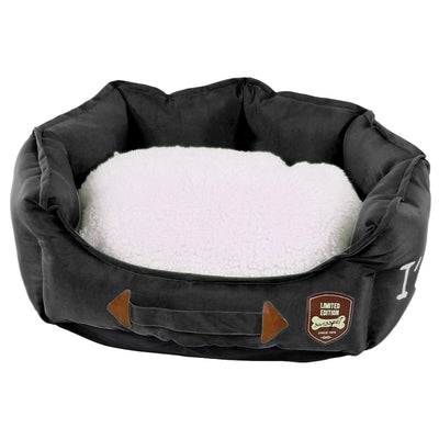 Mimi S dog and cat bed, black