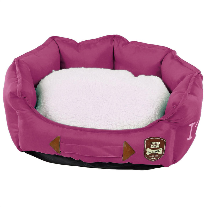 Mimi S dog and cat bed, purple