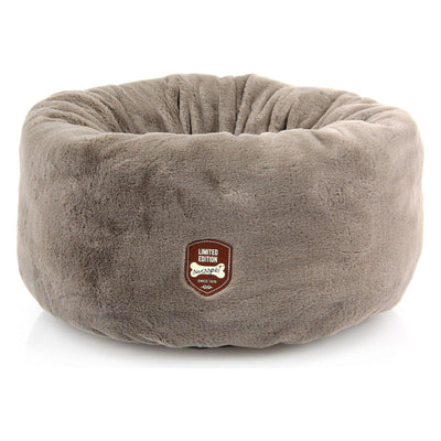 Reclining donut Sano, gray-brown