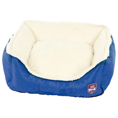 Prinzi M dog and cat bed, blue