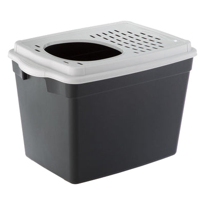 Jumpy cat litter box