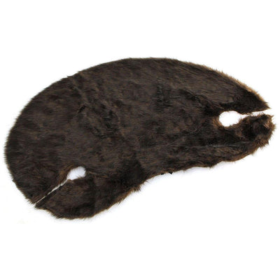 SP Living, fur kidney 2-hole, brown