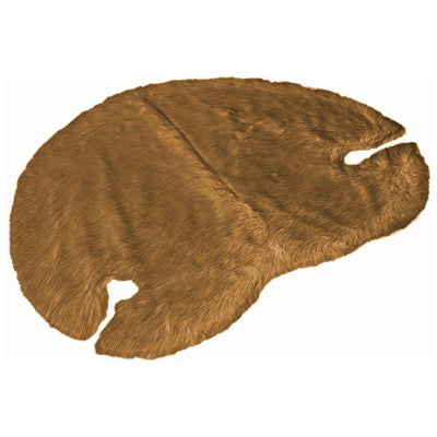 SP Living, fur kidney 2-hole, caramel