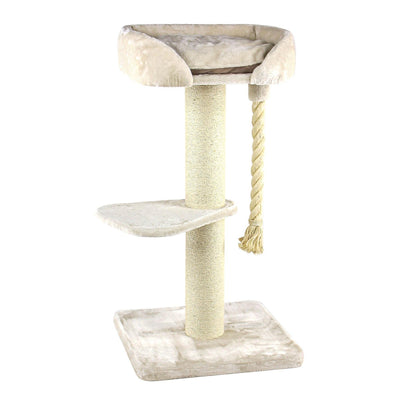 Cat tree Leo 60x60x120cm beige