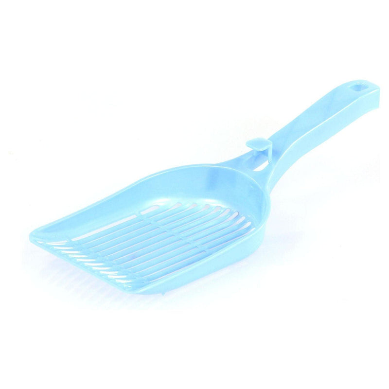 Scoopy cat litter scoop, light blue, 11x30cm