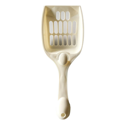 Cat litter scoop, beige