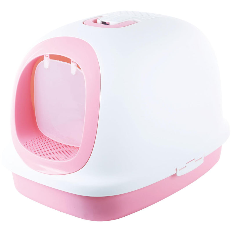 Makon cat litter box, pink