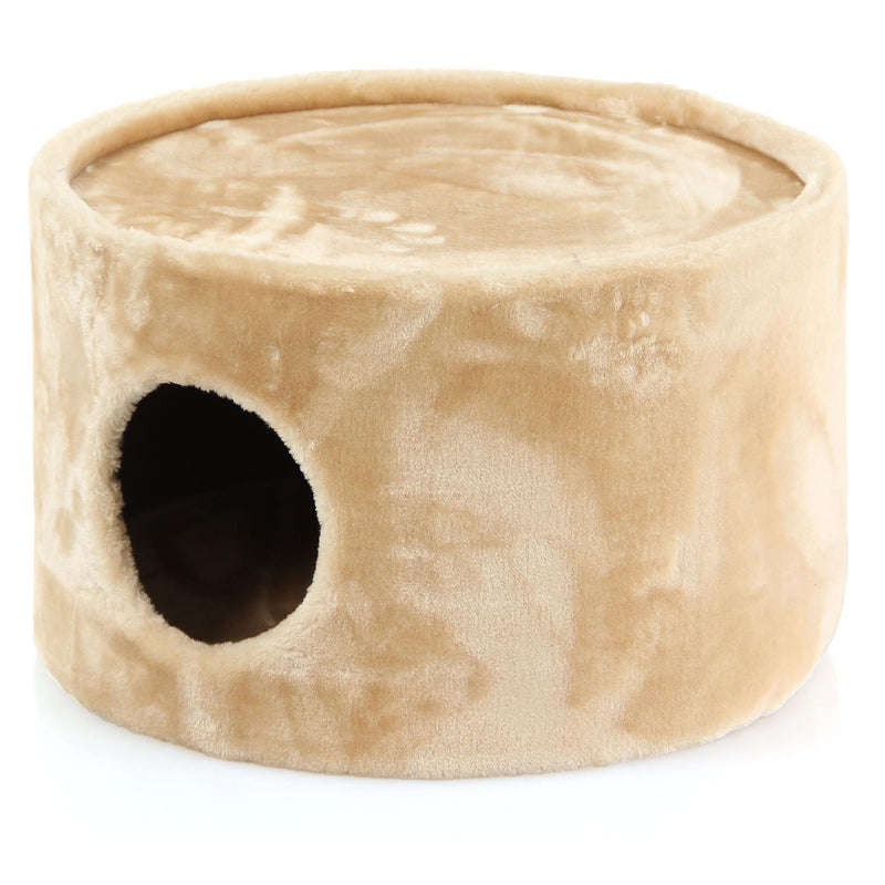 Cave round 1-hole D=43cm L=26cm beige