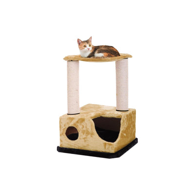 CatChiller Palma scratching post, beige/black