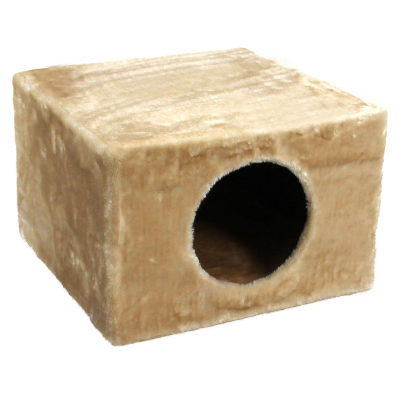 Cave square, 1-hole, 38x38x25cm, beige