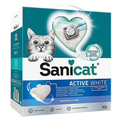 Cat litter Active White Ultra, neutral, 10L