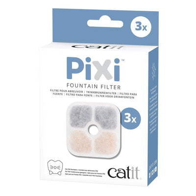 Pixi drinking fountain filter 3-pack