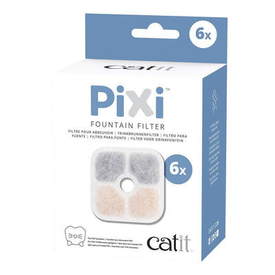 Pixi drinking fountain filter 6-pack