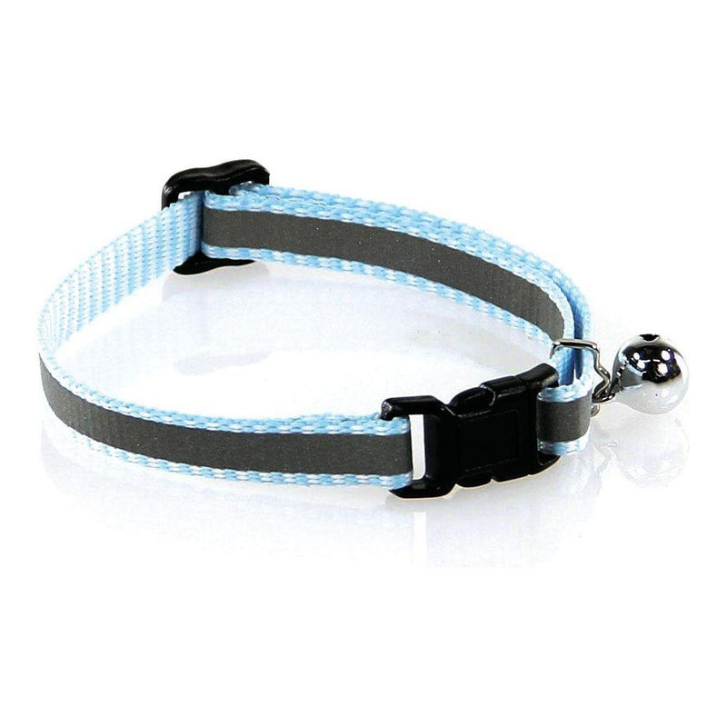 ReflectLine cat collar light blue 10mm/20-30cm