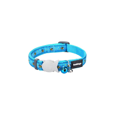 RedDingo Cat Collar Bumblebee Turquoise - XS