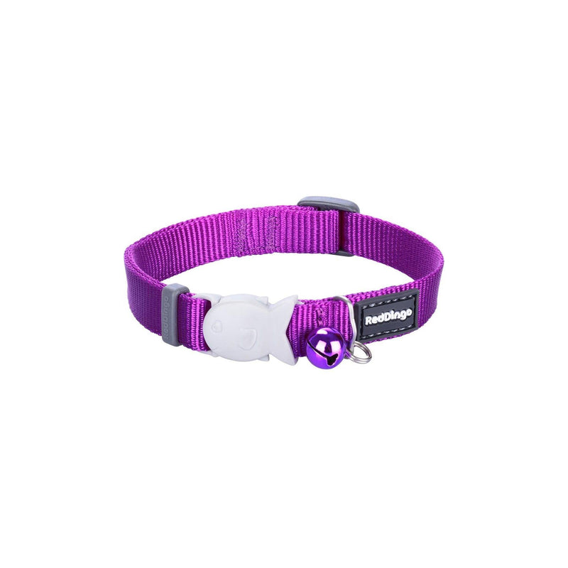 RedDingo Cat Collar Plain Purple - XS