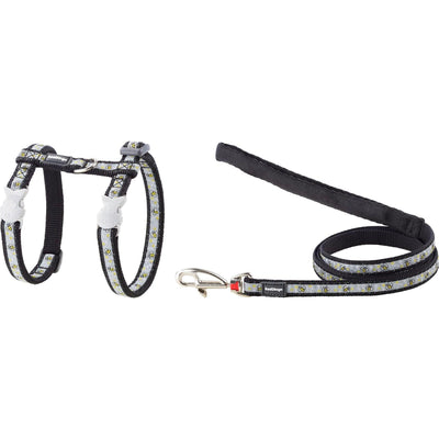 RedDingo Harness and Leash Bumblebee Black, XS