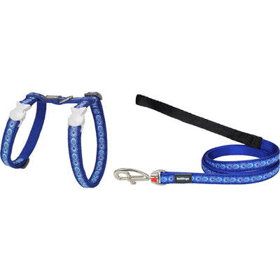 RedDingo harness and lead Cosmos dark blue - XS