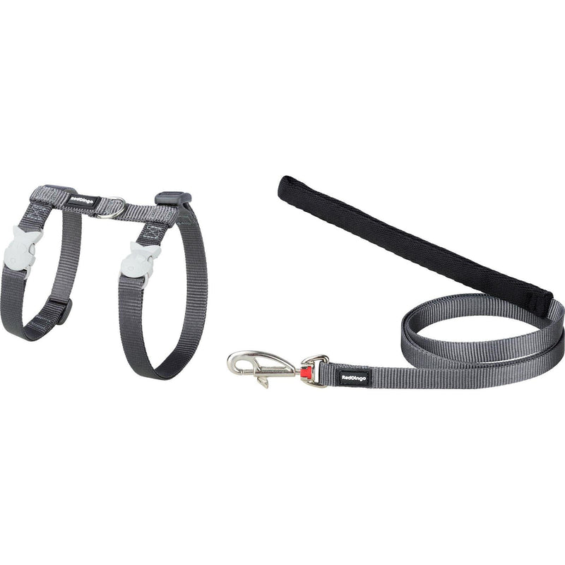 RD Cat Harness Leash Classic Cool Gray XS