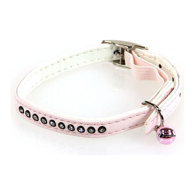 Cat collar Art Leather Plus light pink