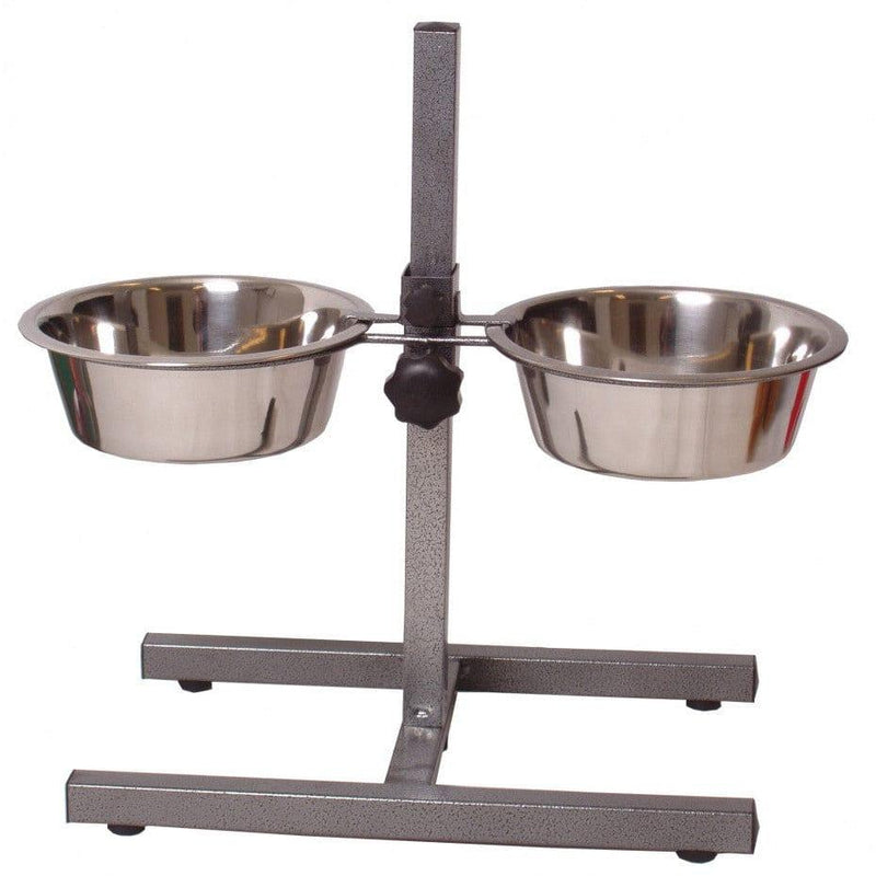 Dog bar incl. stainless steel bowls Ø17cm Sanilu® Clean Sanilu