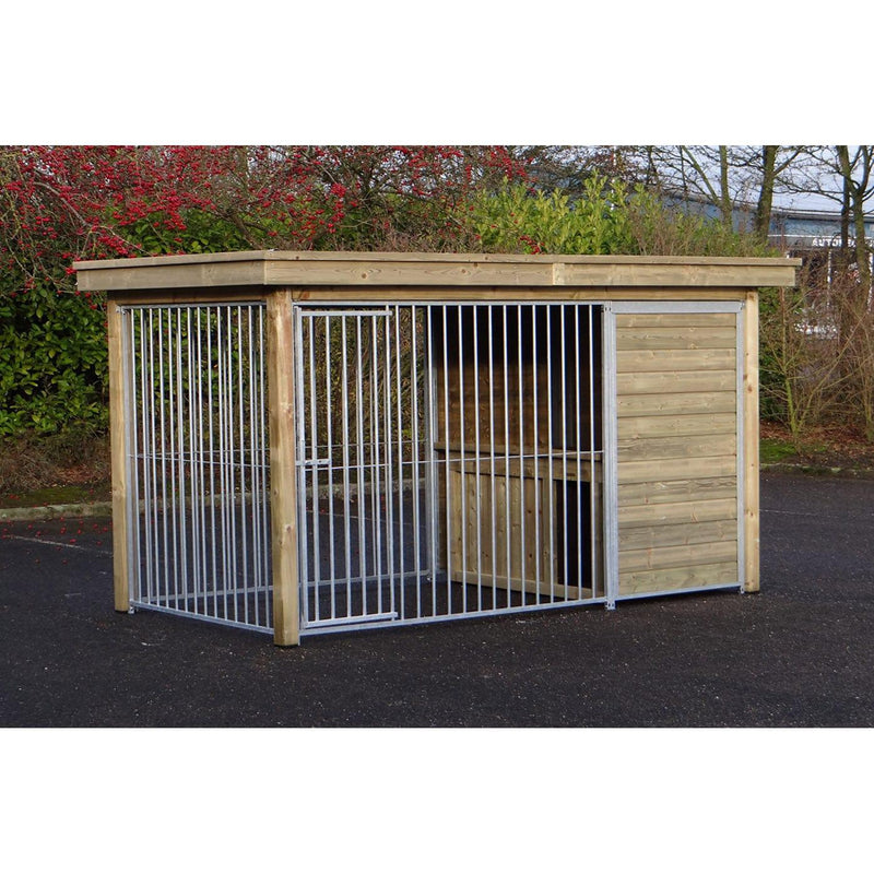 Balou dog kennel with Sanilu® Clean Sanilu dog house