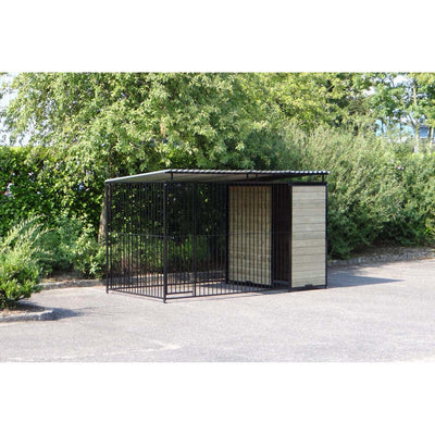 Julia dog kennel with roof Sanilu® Clean Sanilu