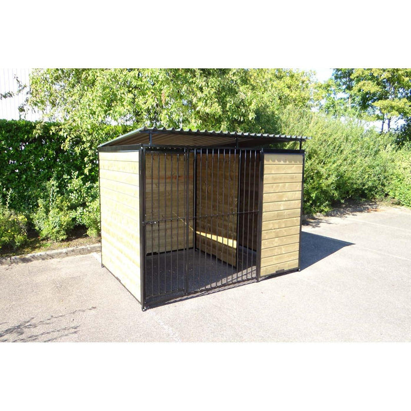 William dog kennel with Sanilu® Clean Sanilu shelter