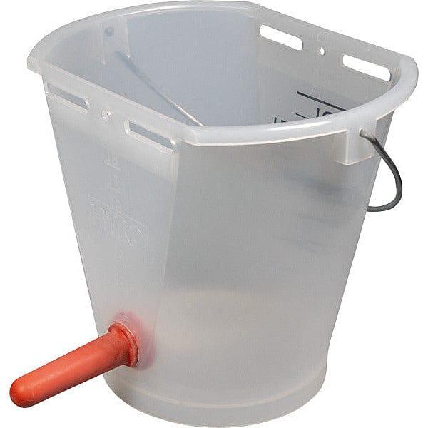 Calf drinkers - teat drinking buckets