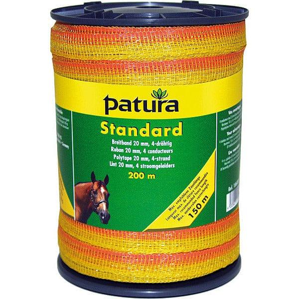 Wide band standard for pasture fences from Patura