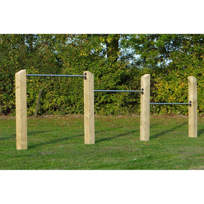 Horizontal bar Triple Strong stainless steel 90cm Sanilu Sanilu