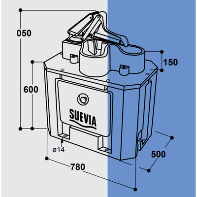 Weidepumpe Mod. Winterproof 552 Patura Sanilu