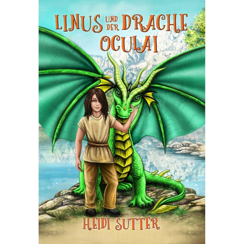 Livre pour enfants Linus et le dragon Oculai - Tome 1 Sanilu Sanilu