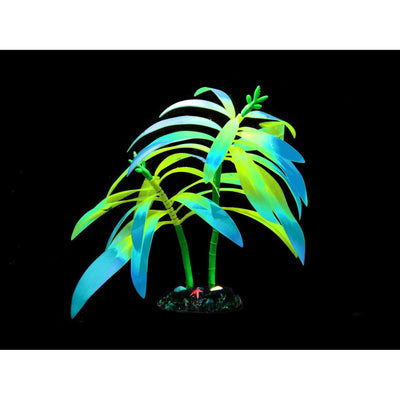 Plantes en plastique FLUO Tree, bleu-jaune