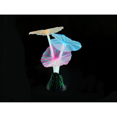 Plantes en plastique FLUO Lotus R10, ø3cm, 10cm