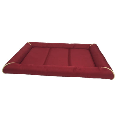 Chaise longue pour chiens et chats Crato M, rouge foncé